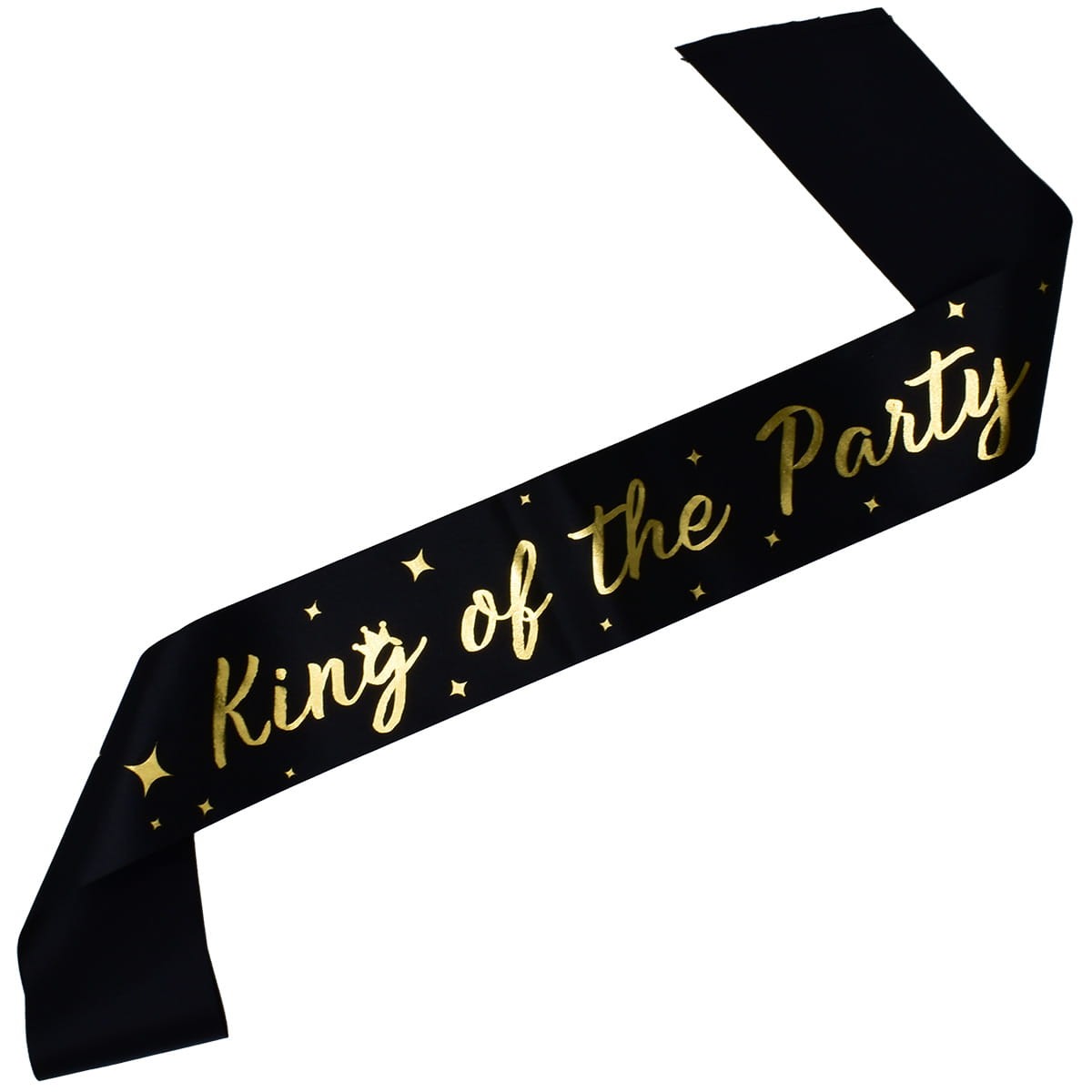 Czarna szarfa King of the Party