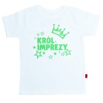 KRÓL IMPREZY- koszulka z nadrukiem