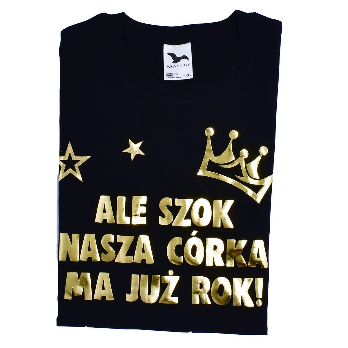 Ale szok nasza córka ma już rok! - Koszulka męska