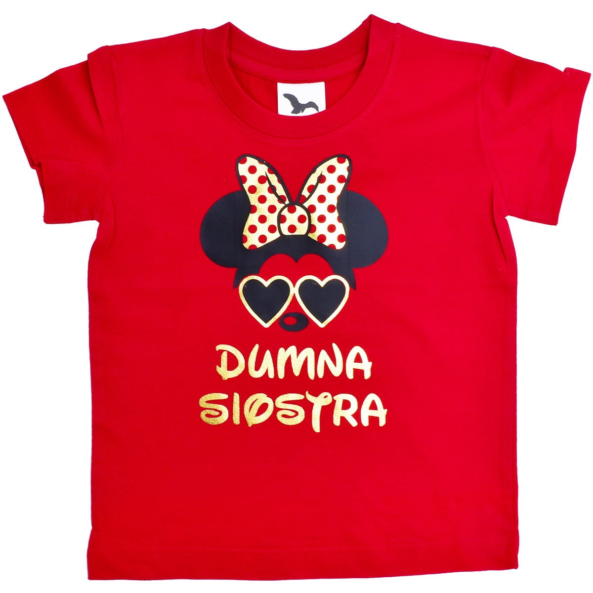 Dumna Siostra - myszka w okularach koszulka dziecięca