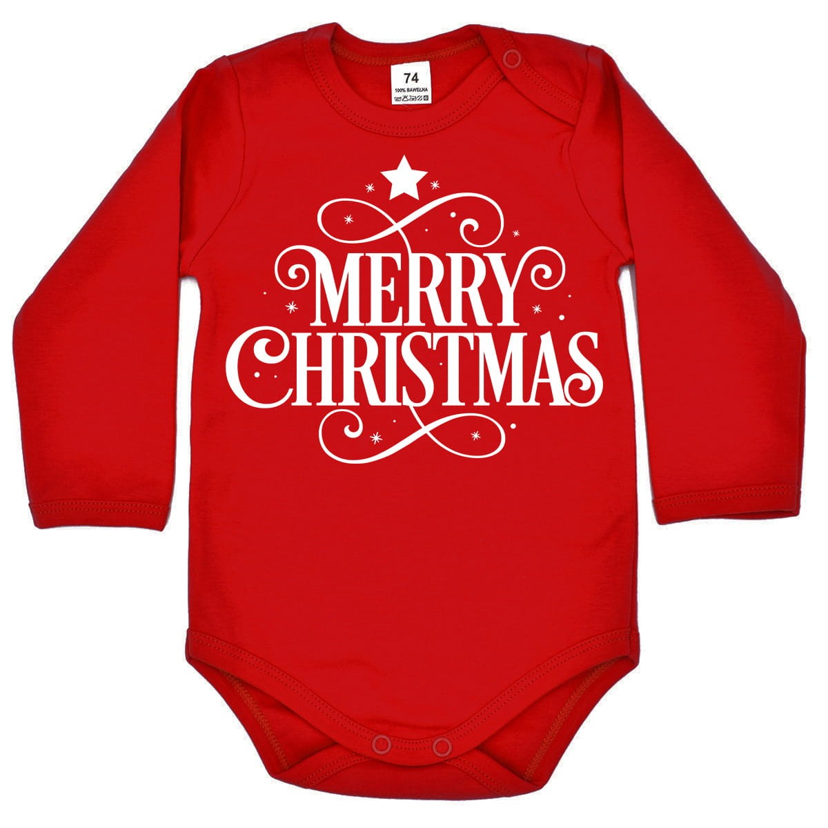 Merry Christmas - body na święta dla dziecka
