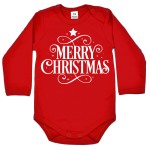 Merry Christmas - body na święta dla dziecka