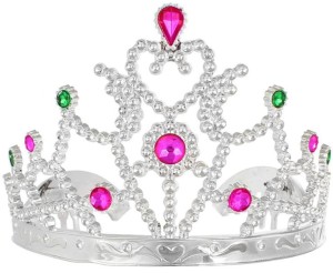 Diadem księżniczki, kolorowe kamyki