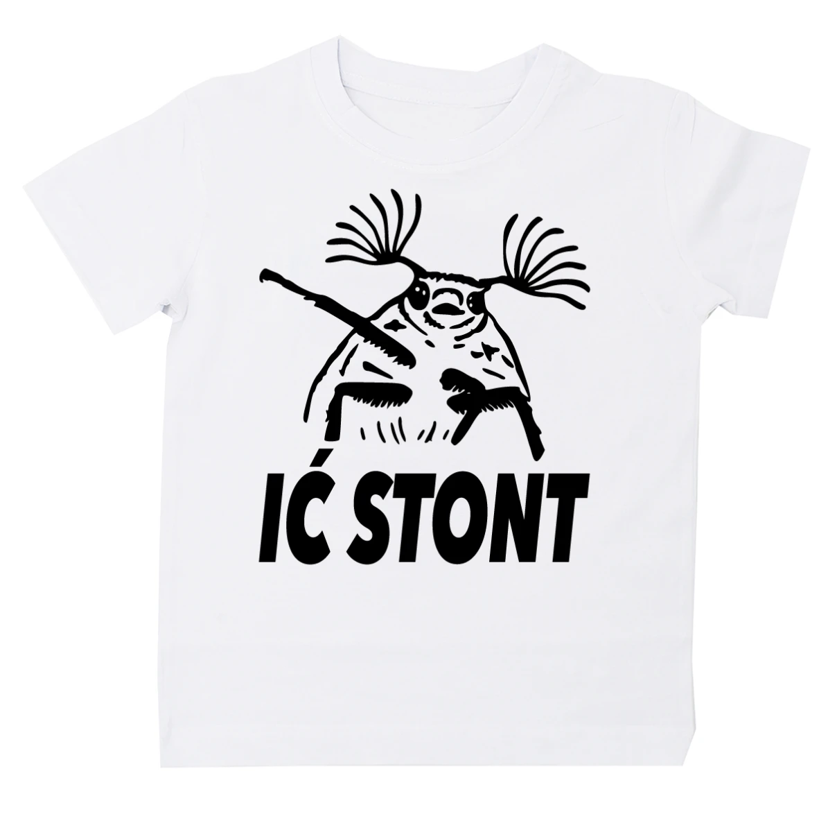 Ić Stont - koszulka biala