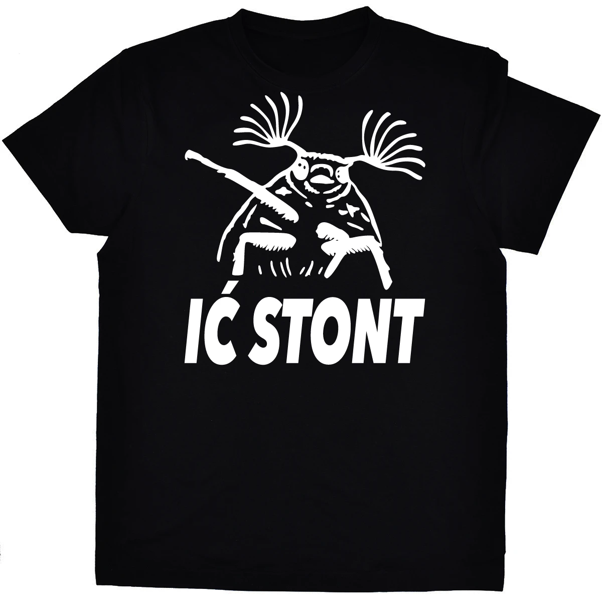 Ić Stont - koszulka czarna