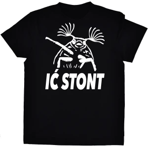 Ić Stont - koszulka czarna
