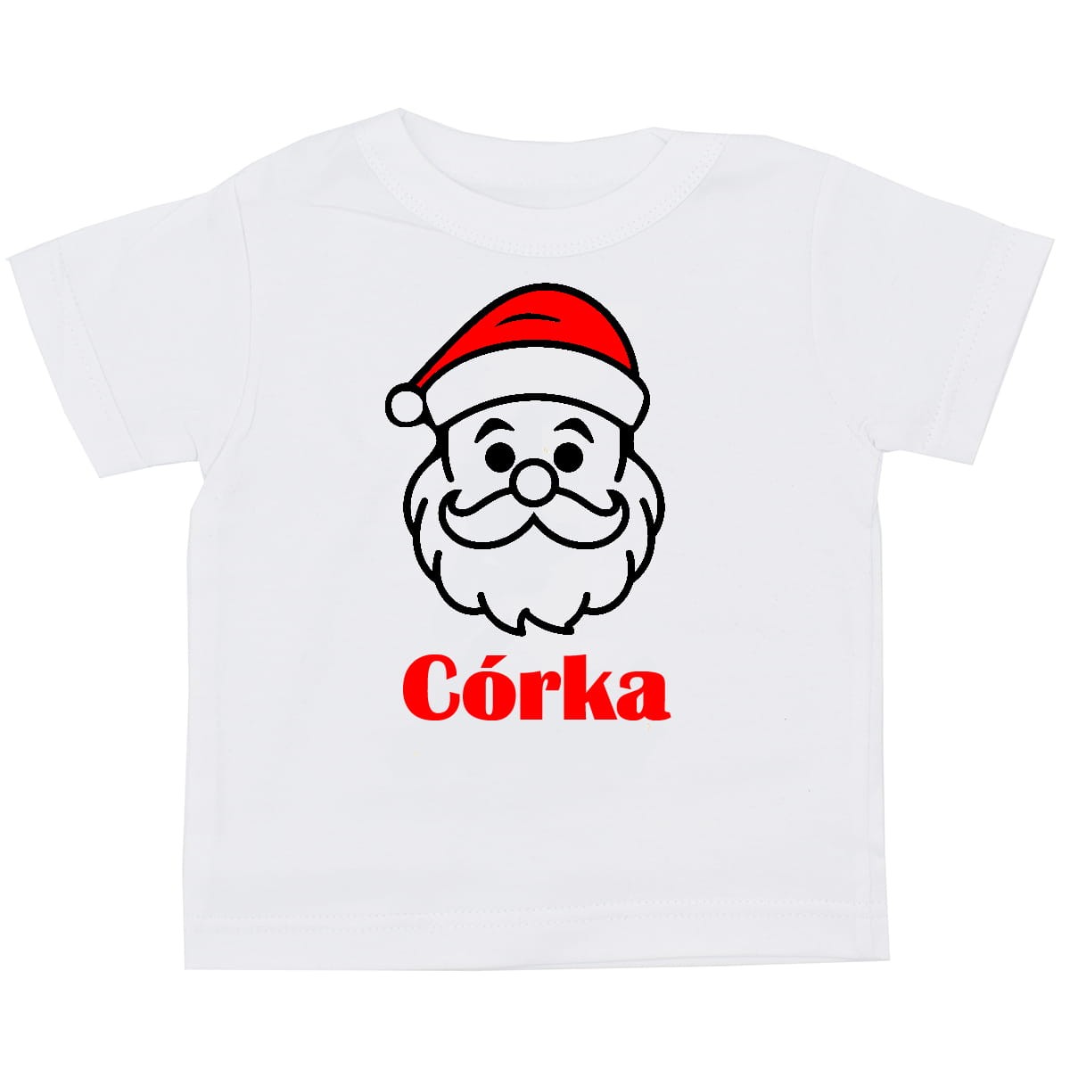 Koszulka z Mikołajem dla córki