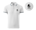 biała koszulka polo spartan