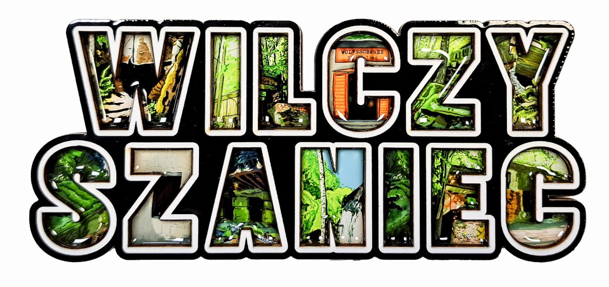 Magnes Wilczy Szaniec - litery