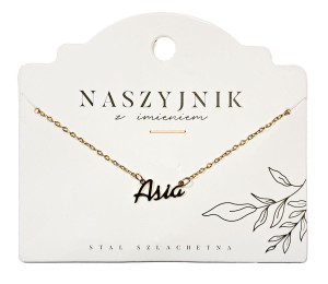 Naszyjnik z imieniem Asia