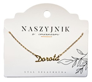 Naszyjnik z imieniem Dorota
