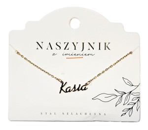 Naszyjnik z imieniem Kasia