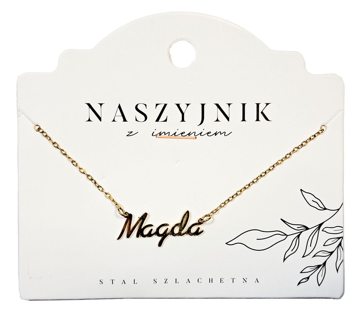 Naszyjnik z imieniem Magda