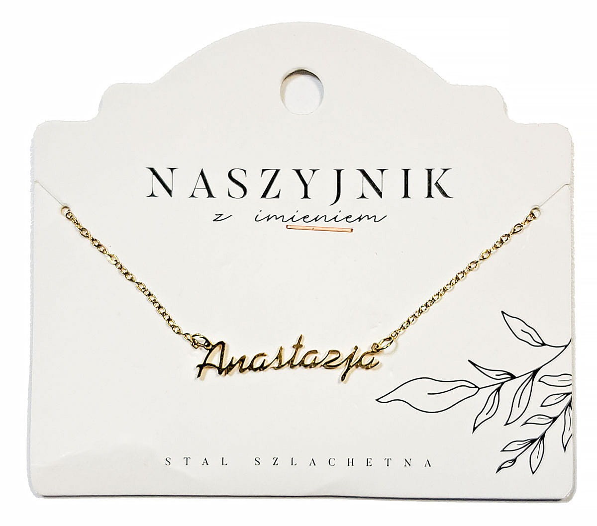 Naszyjnik z imieniem Anastazja