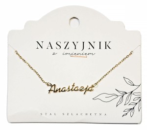 Naszyjnik z imieniem Anastazja