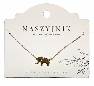 Naszyjnik ze słonikiem