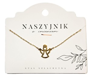 Naszyjnik z aniołkiem