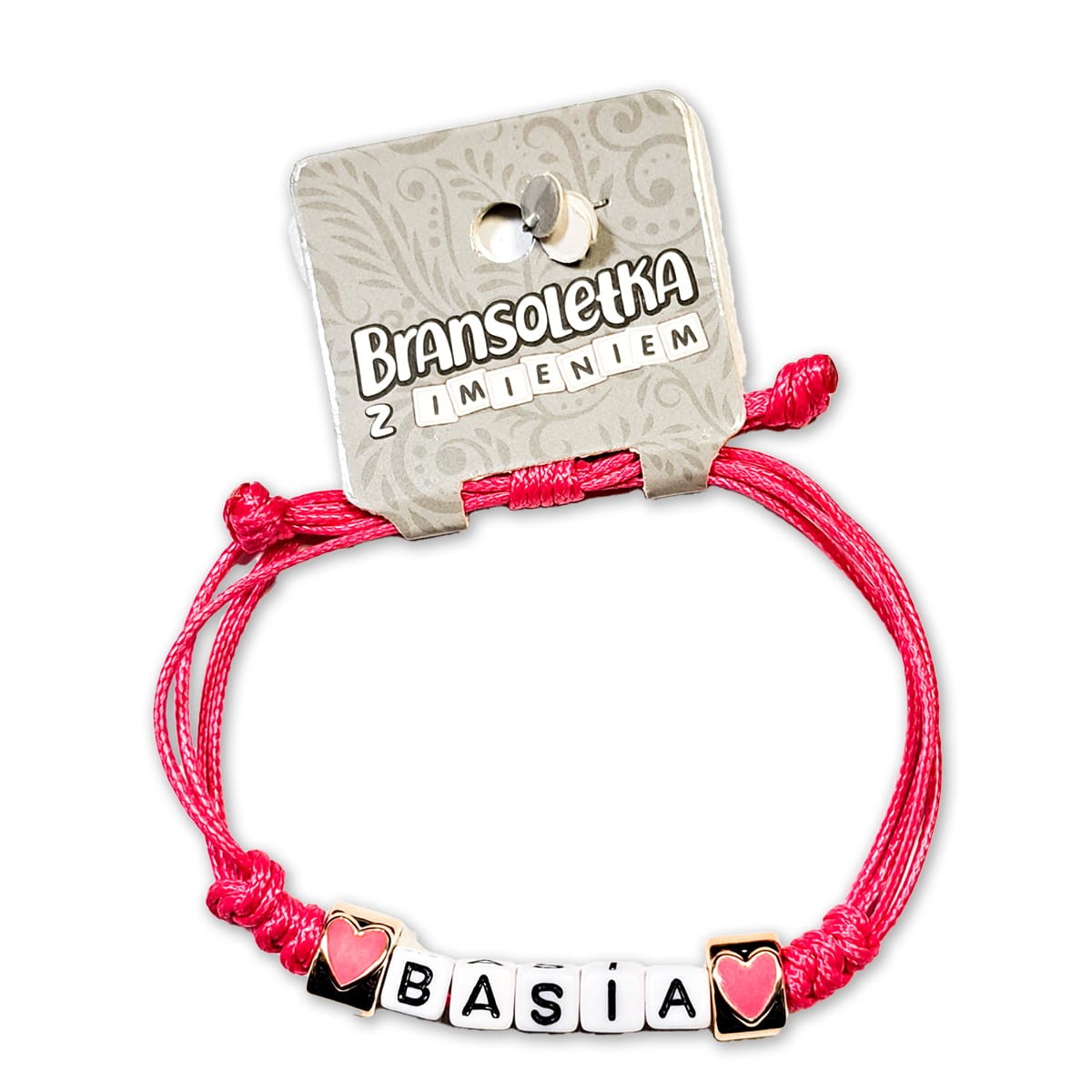 Bransoletka z imieniem Basia