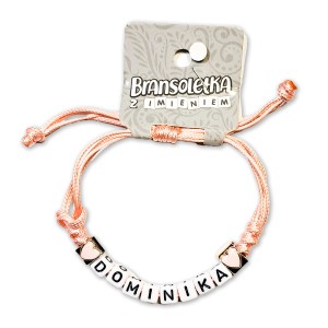 Bransoletka z imieniem Dominika