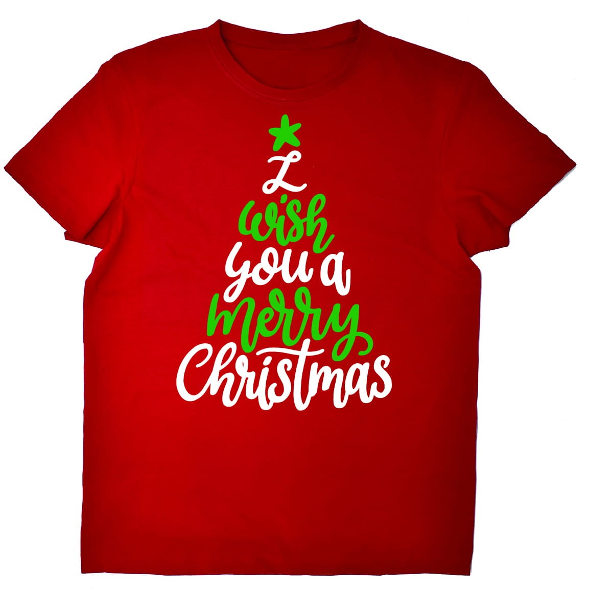 Koszulka na święta - I Wish You Merry Christmas męska