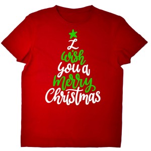 Koszulka na święta - I Wish You a Merry Christmas