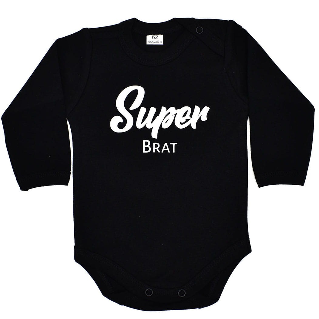 Body SUPER BRAT z imieniem dziecka