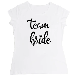 Koszulka TEAM BRIDE z diamentem