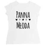 Koszulka Panna Młoda z serduszkami