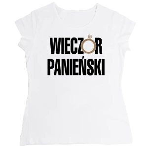 Koszulka wieczór panieński z pierścionkiem