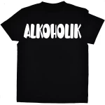 Koszulka ALKOHOLIK czarna