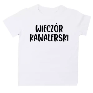 Koszulka wieczór kawalerski biała