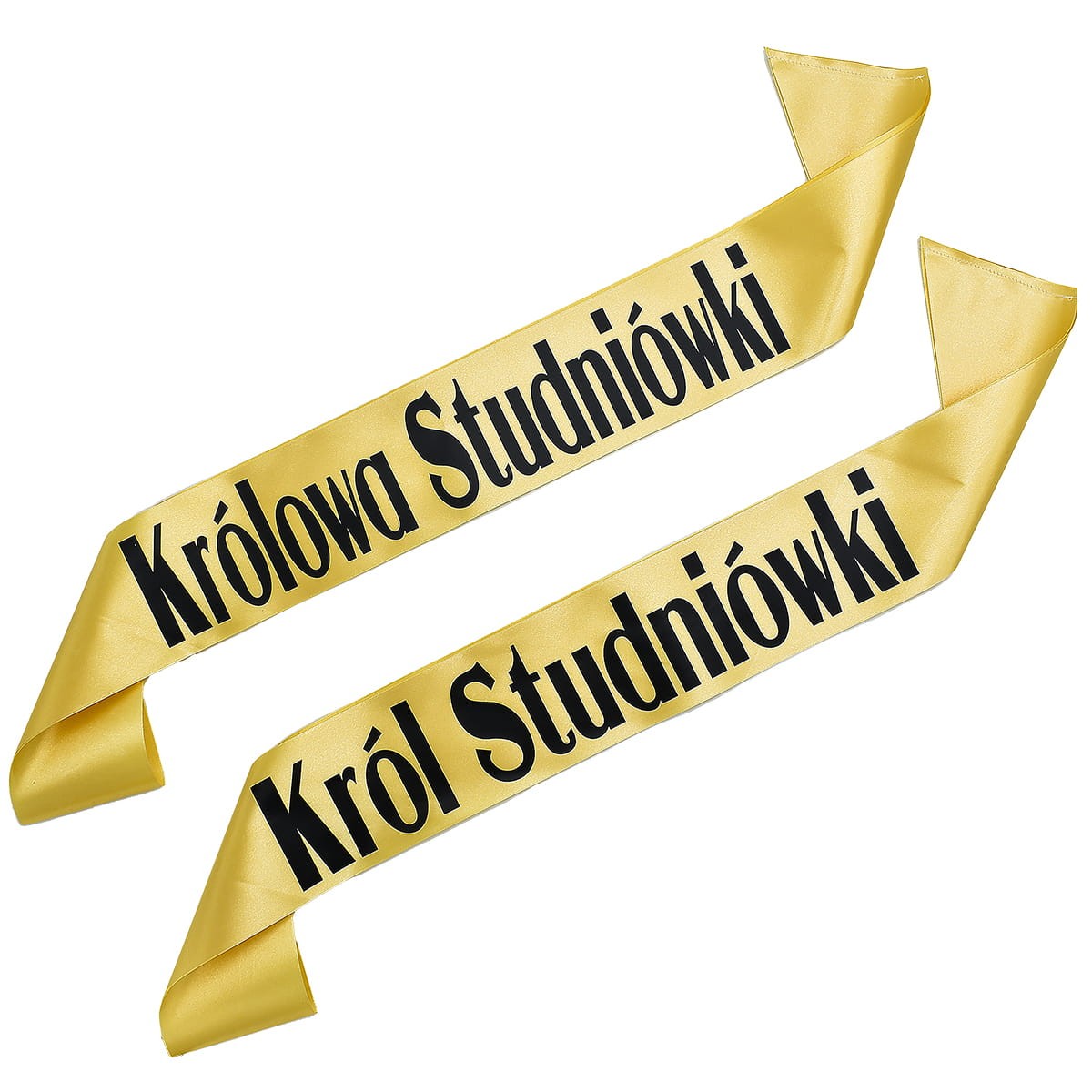 zestaw szarf król i królowa studniówki