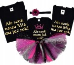 Zestaw urodzinowych na roczek Ale szok