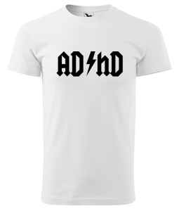 Koszulka ADHD biała