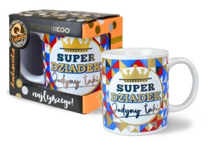 Kubek Super dziadek jedyny taki