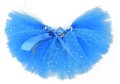 turkusowa spódniczka tutu ze wstążką