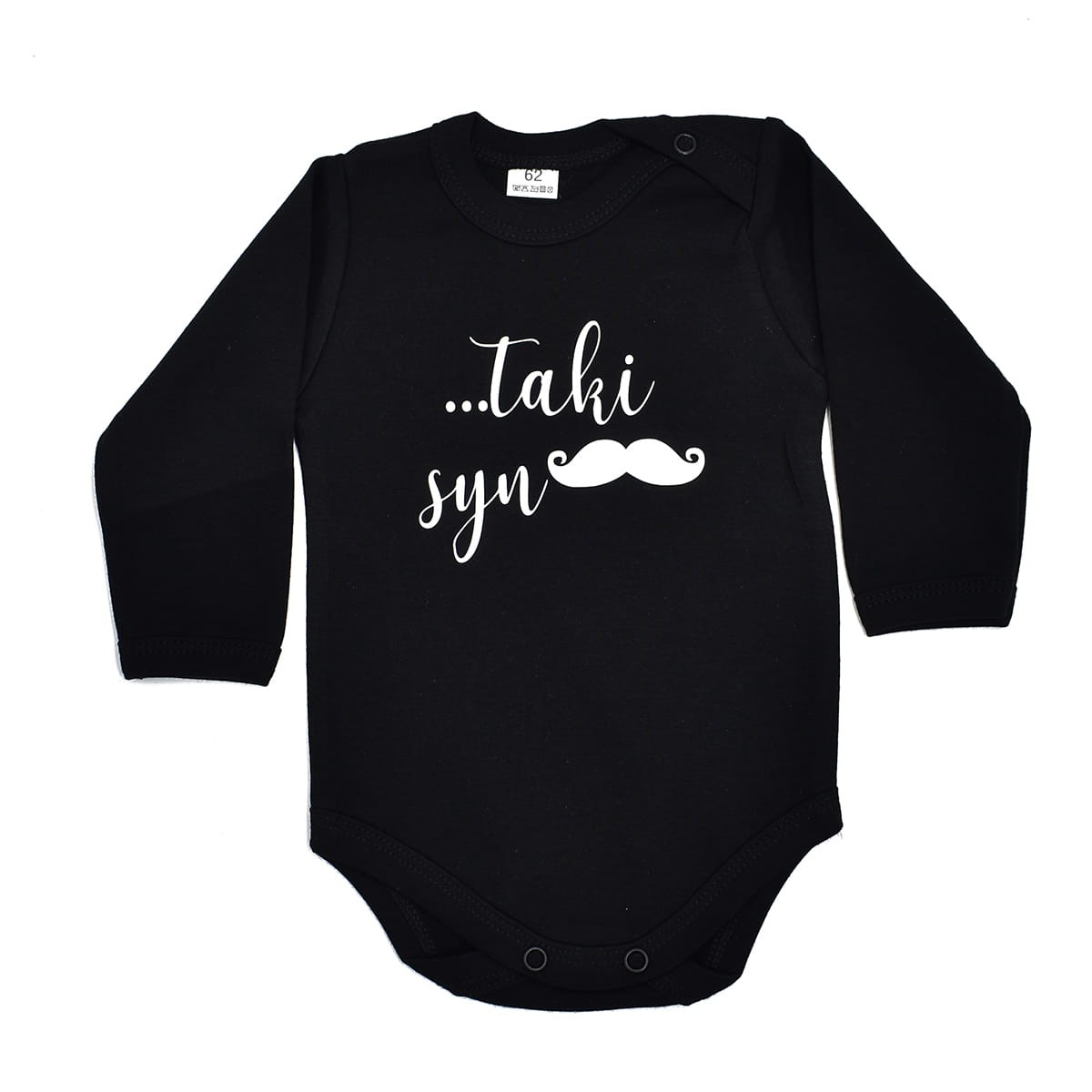 czarne body z białym napisem taki syn