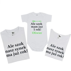 Zestaw rodzinny 2+1  ALE SZOK ZE STRZAŁĄ