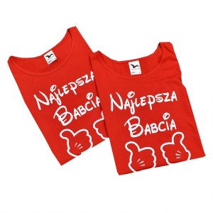 Koszulka damska Najlepsza Babcia na Dzień Babci