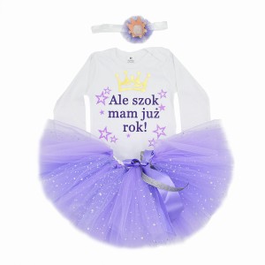 Zestaw na urodziny ALE SZOK MAM JUŻ ROK - fiolet
