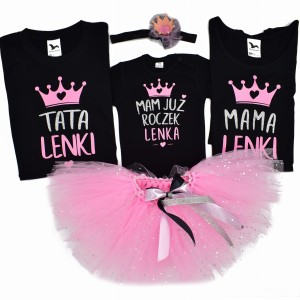 Zestaw rodzinny Mama Tata Córka – Mam Już Roczek