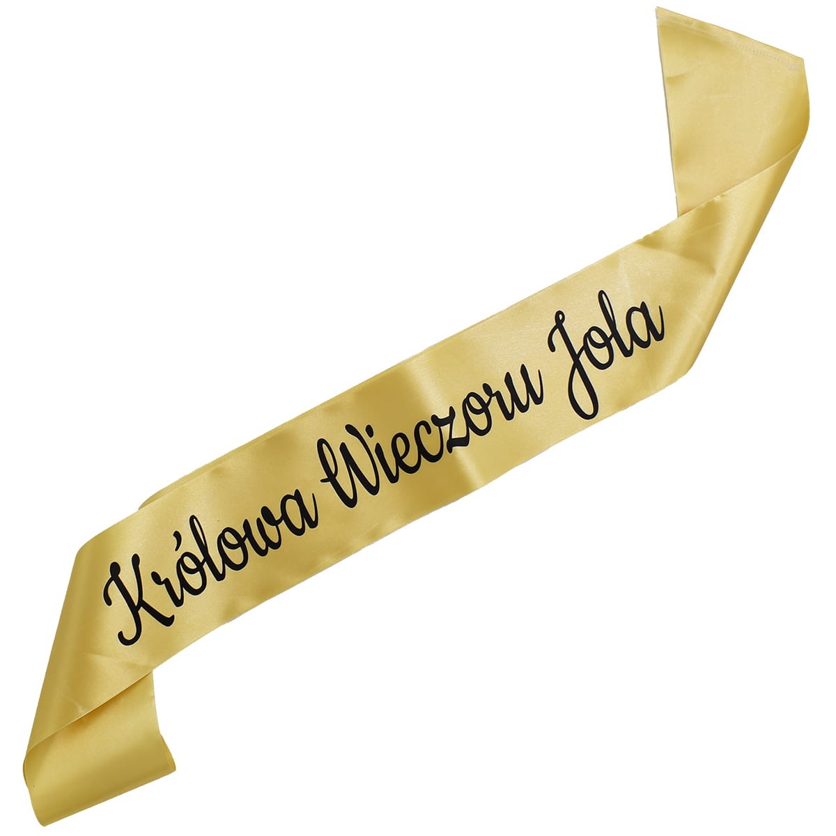 Złota szarfa królowa wieczoru z imieniem.jpg