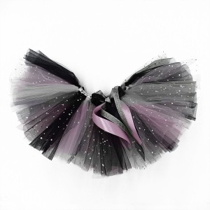 Spódniczka TUTU - szary, czarny, jasny róż