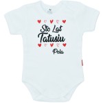 Sto lat Tatusiu - body z imieniem dziecka