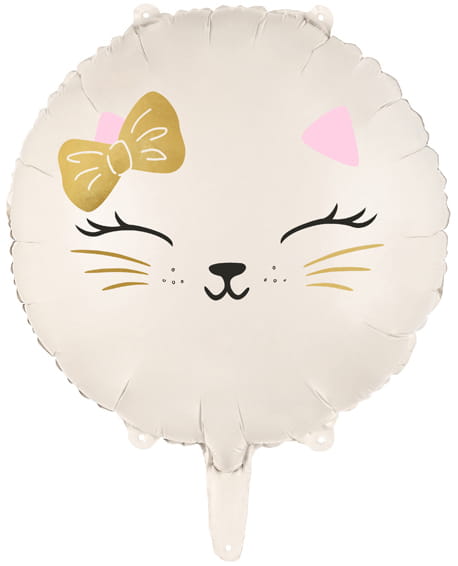 Balon foliowy Kot, 45 cm, mix