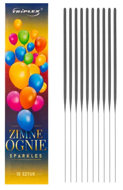 Zimne ognie 17cm 10szt