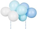 Balonowy topper na tort, niebieski, 29 cm