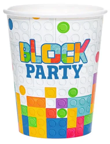 Kubek Klocki 220ml 6szt