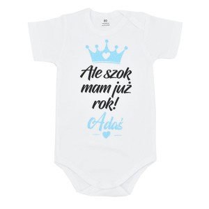 Body dziecięce ALE SZOK z imieniem – dla chłopców