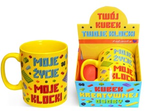 Kubek Gigant Moje życie, moje klocki